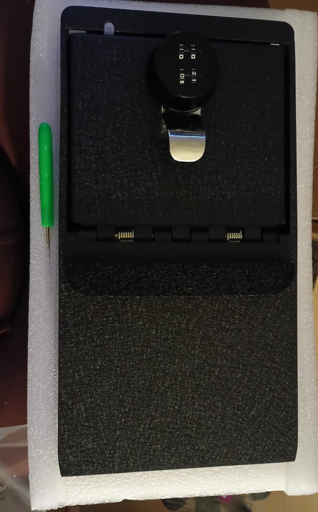 JIKE Center Console Gun Safe for Handgun