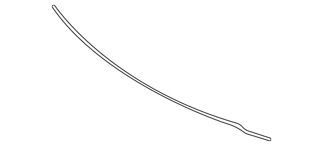 Genuine Mitsubishi Windshield Spacer MR533187