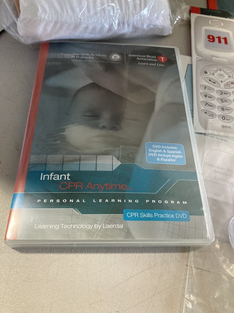 American Heart Association Infant CPR Anytime Personal Learning Program DVD
