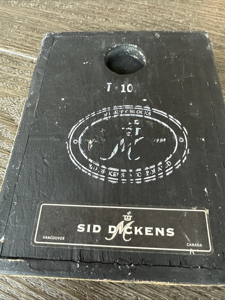 Sid Dickens T-10 Memory Tile Block 1998 "Musical Notation" T10 Retired
