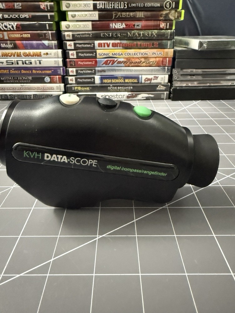 KVH DataScope Digital Marine Compass Rangefinder Binocular Powers On Parts