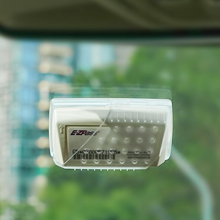 Ezpass Holder for Windshield - Super Strong Suction Cups for Secure Toll Pass an