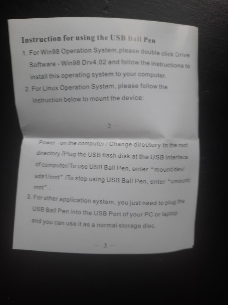 Stylish Ballpoint Pen with USB 2gb memory. Silver Box. Laser Feature.