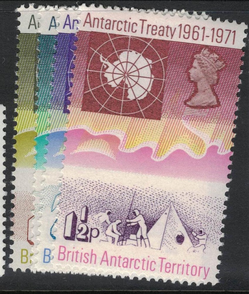 British Antarctic Territory SC 39-42 MNH (8fda)