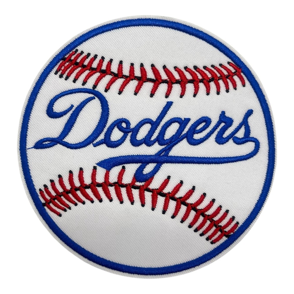 LA Dodgers 4.0 " Iron On/Sew On Embroidered Patch