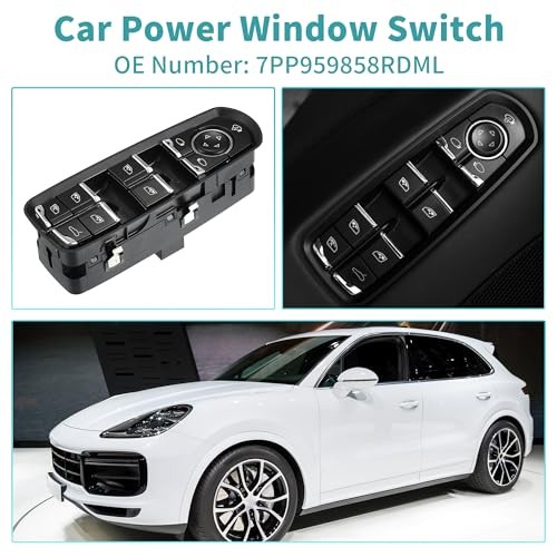 Front Left Driver Side Power Window Switch Window Control Switch Fit for