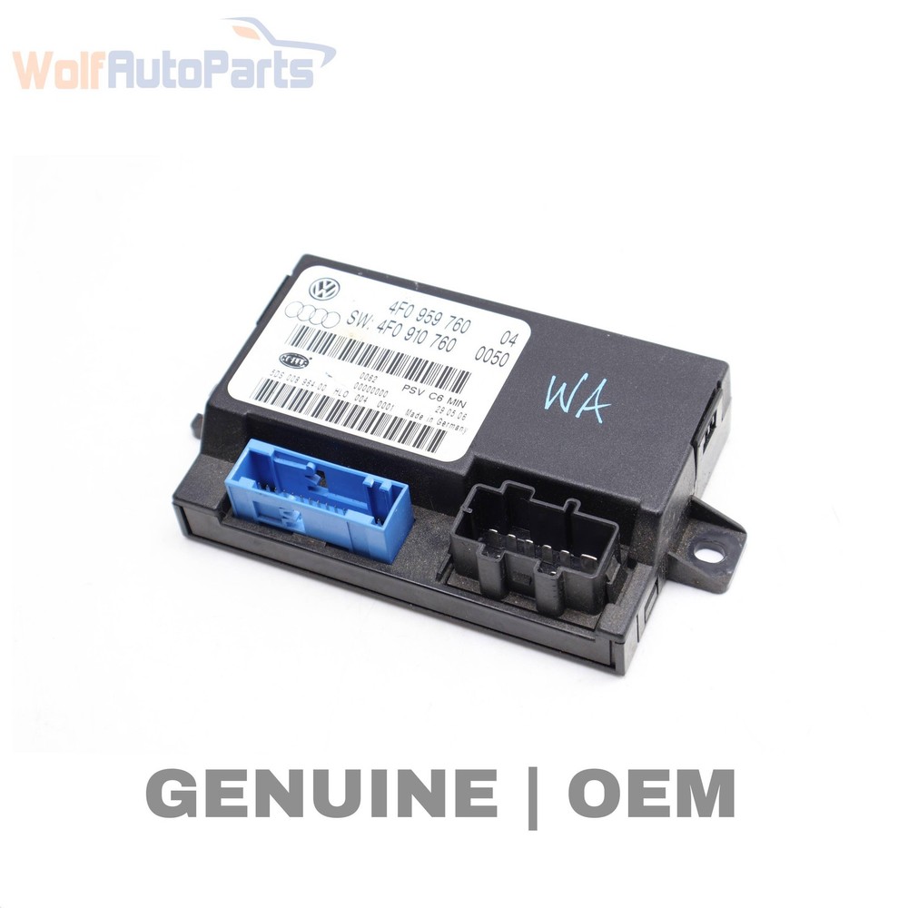 2005-2008 AUDI A6 QUATTRO - Front LEFT SEAT Memory Control Module 4F0959760