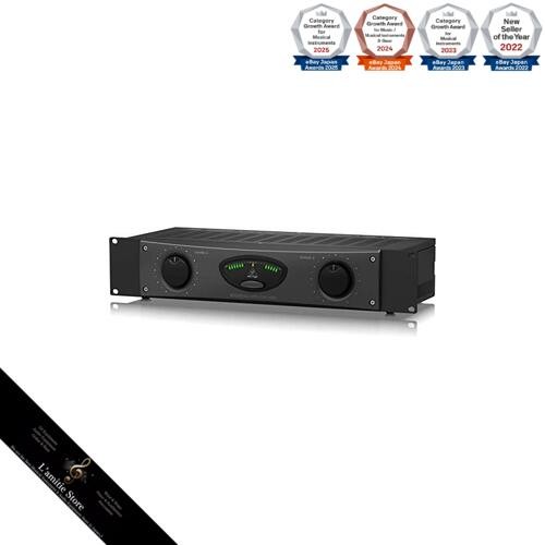 Behringer A800 Power Amplifier Maximum 400W x 2 Outputs 4-ohm Linear Frequency