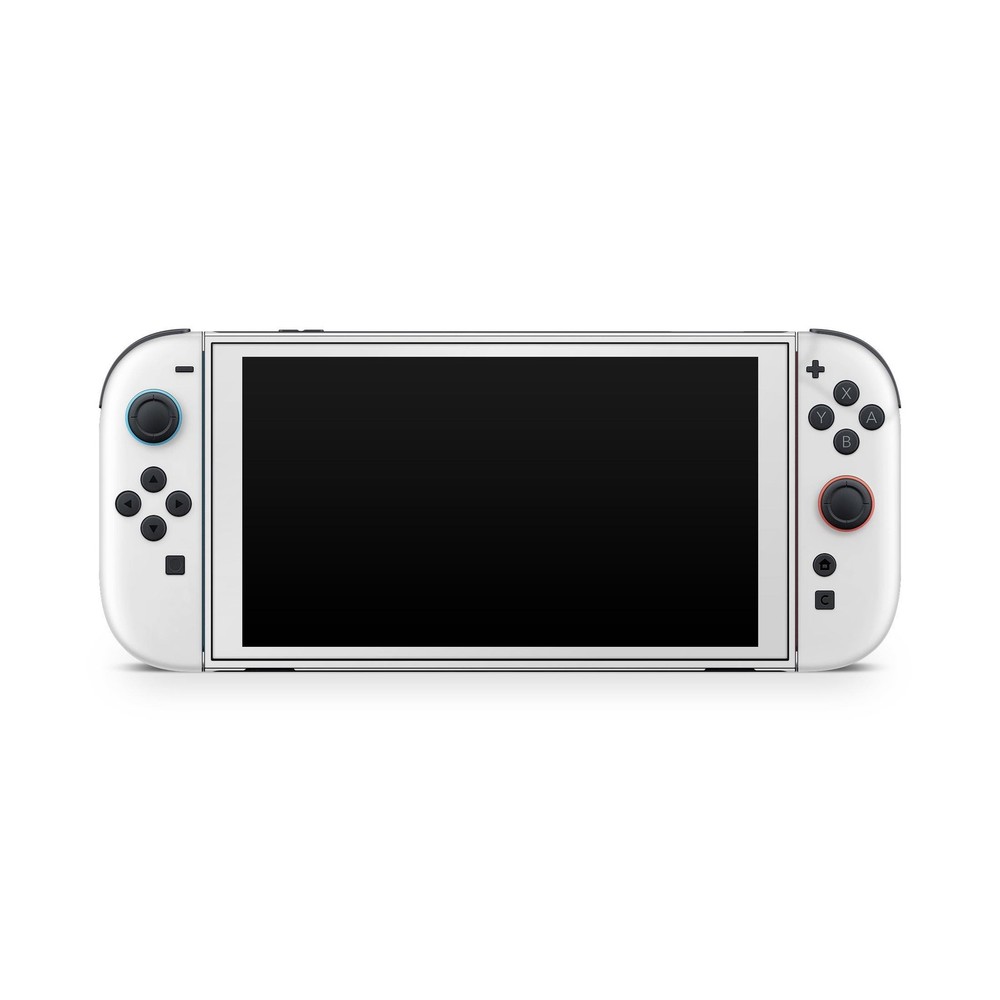 Nintendo Switch 2 Skin Decal - Solid White 3M Full Wrap Aesthetic