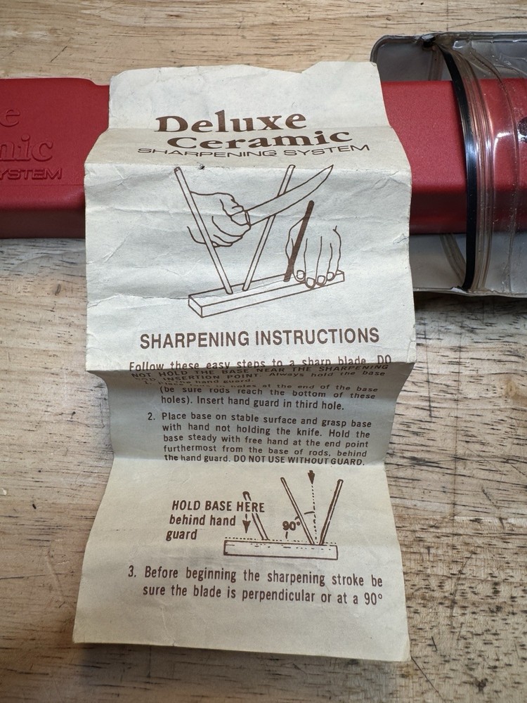 deluxe ceramic sharpening system