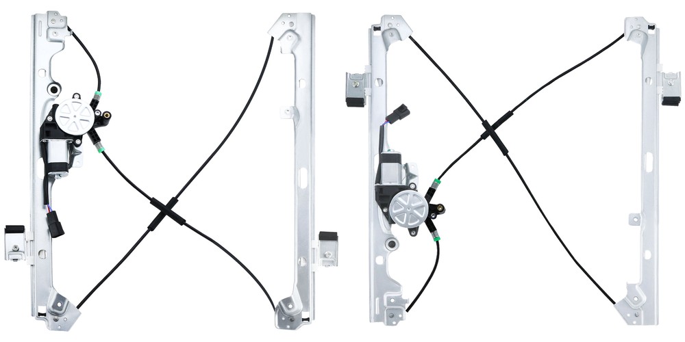 Power Window Regulator For Chevy Silverado 1500 Front Left Right Side With Motor