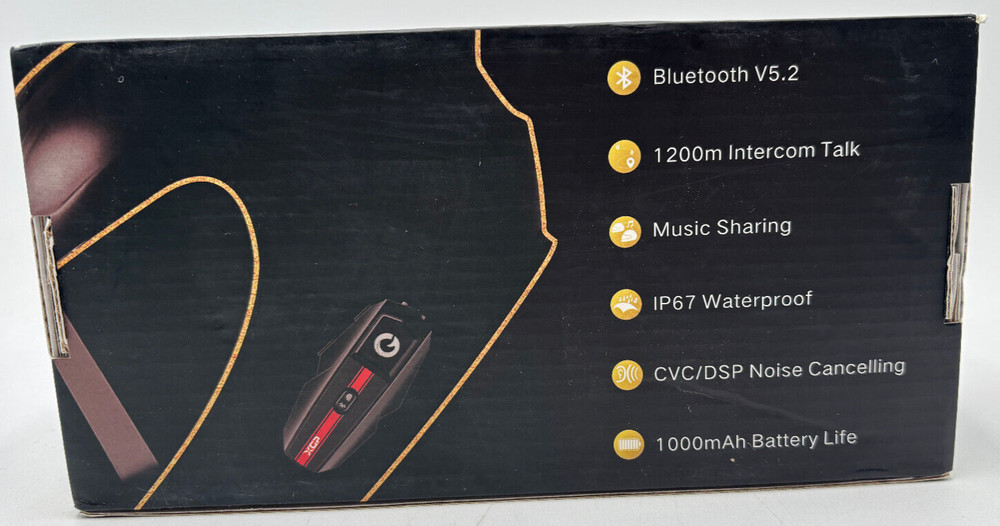 XGP Motorcycle Intercom NOB