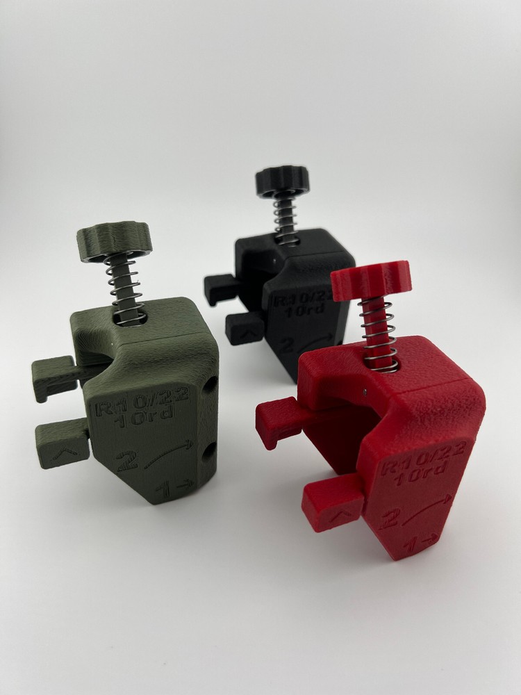 Ruger 10/22 BX1 10rd Magazine Loader - Easy EZ Speed Mag Quick Loading Assistant