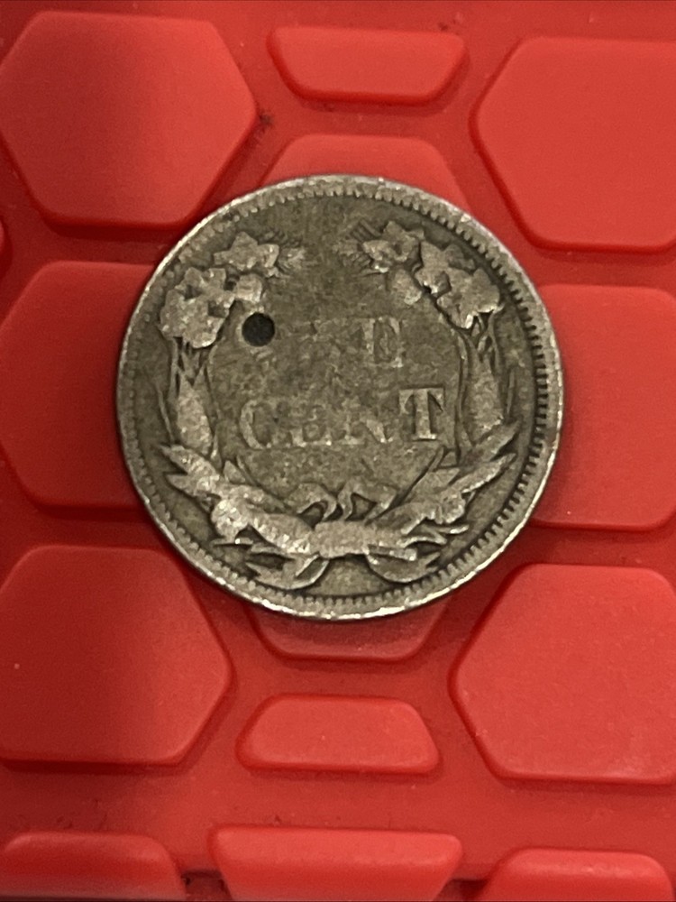 1858 US Flying Eagle Penny One Cent - Small Letters