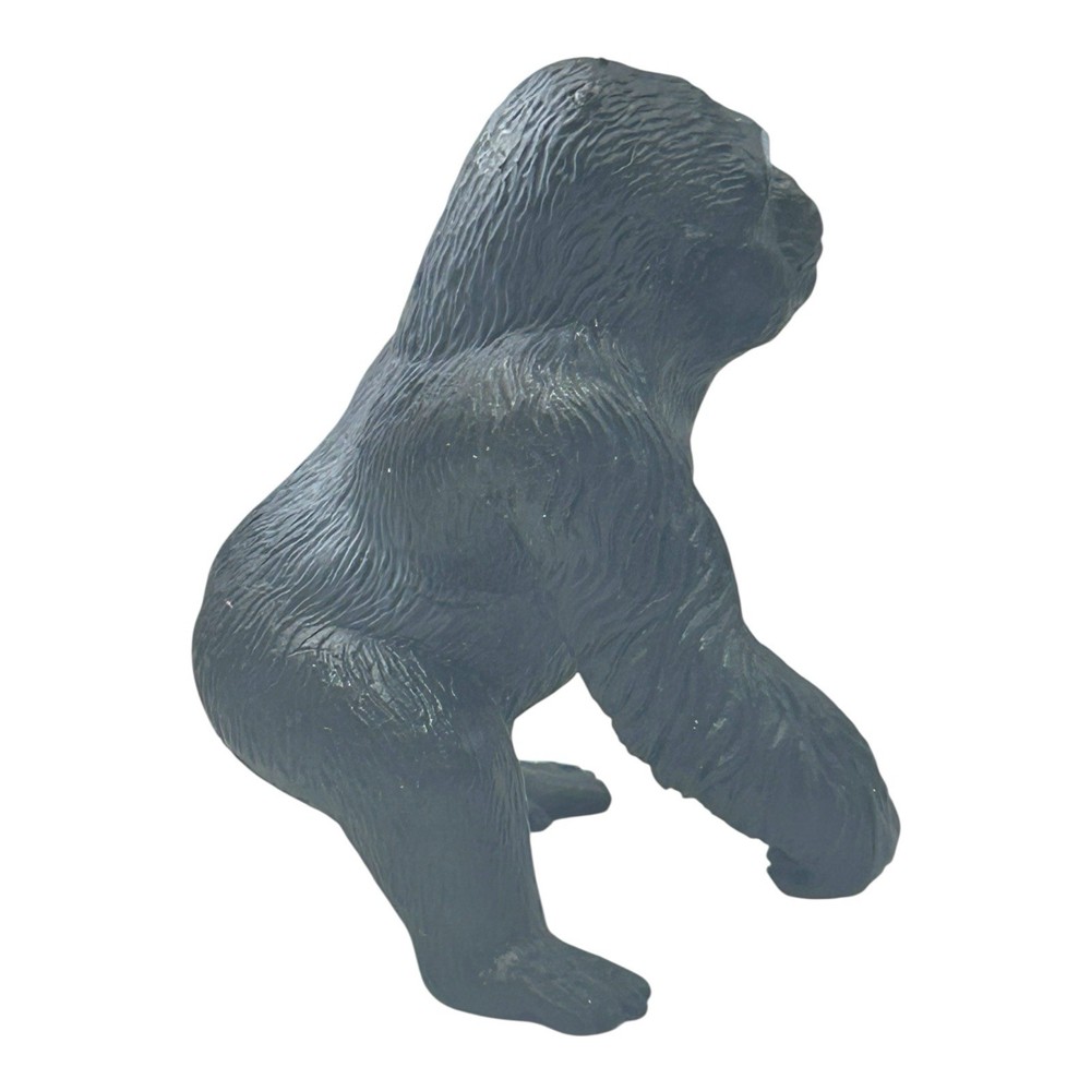 2021 Blip Silverback Gorilla Solid PVC Figure Toy 3"