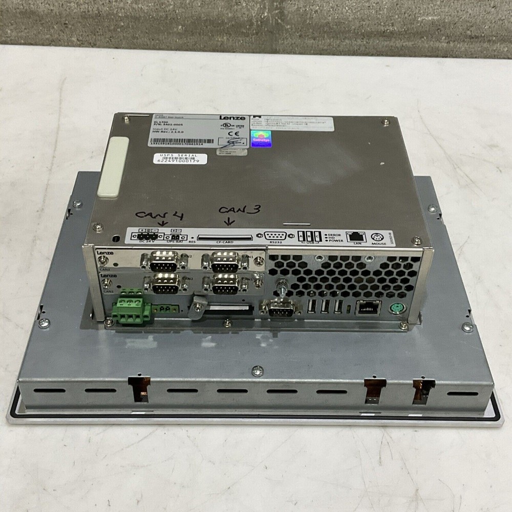 LENZE 3401-0005 OPERATOR INTERFACE TOUCHSCREEN EL 1700 U3S