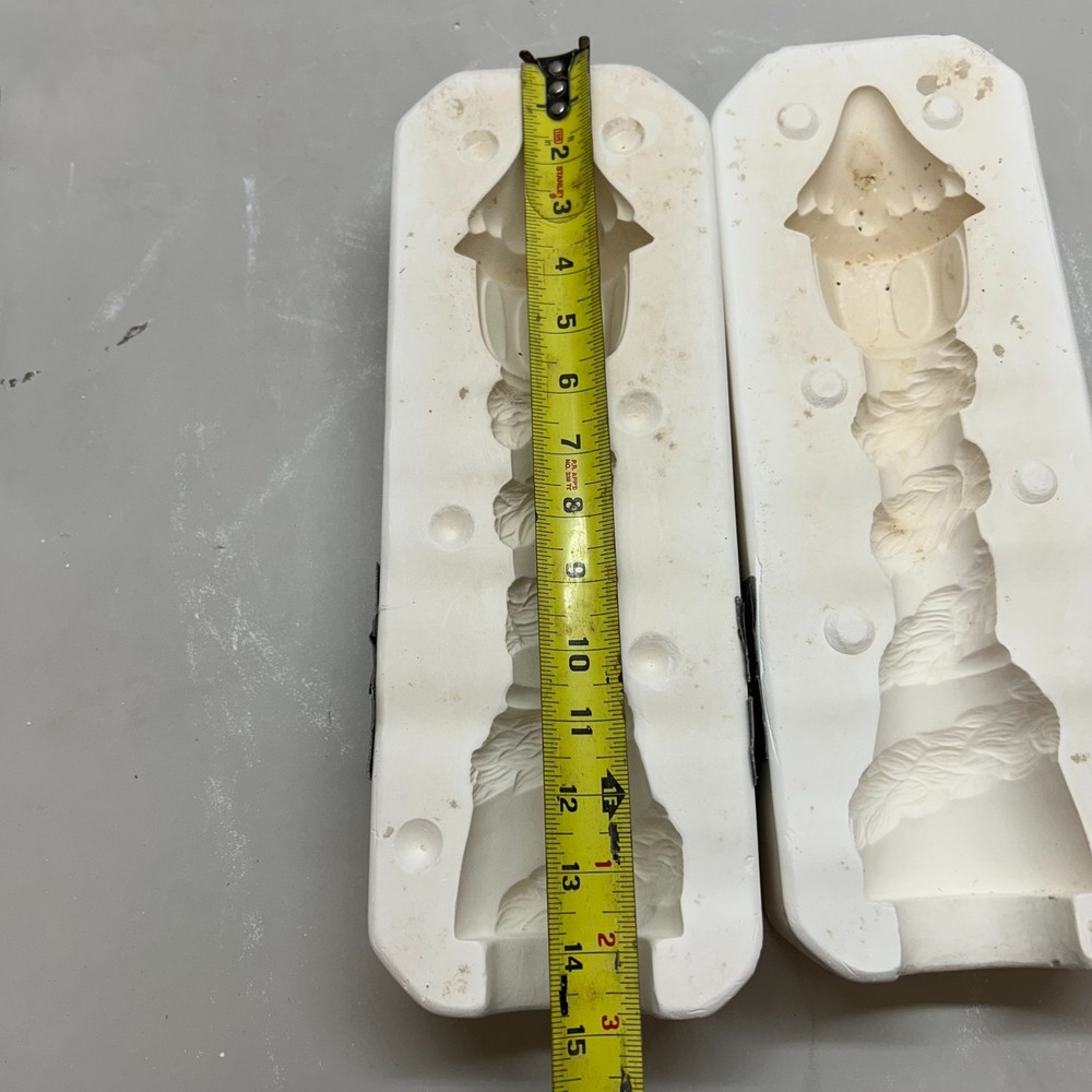 Ceramic Slip Casting Mold Carolers Lamp Post #D-37