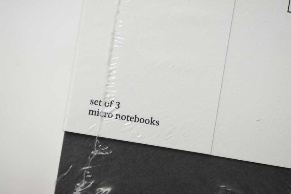 No Bad Ideas Micro Notebook Set Becki and Chris 3 Pack Grid + Dot + Blank