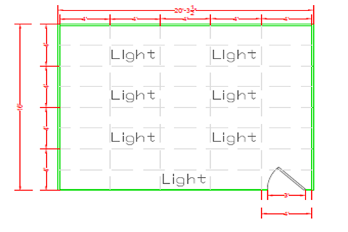 20' x16 ' Inplant Office