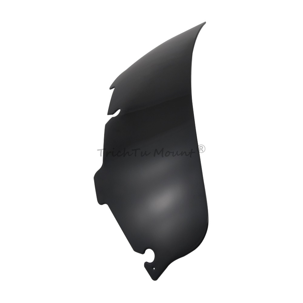 Black 5" Windshield Windscreen For Harley Electra Glide Standard FLHT 1996–2009