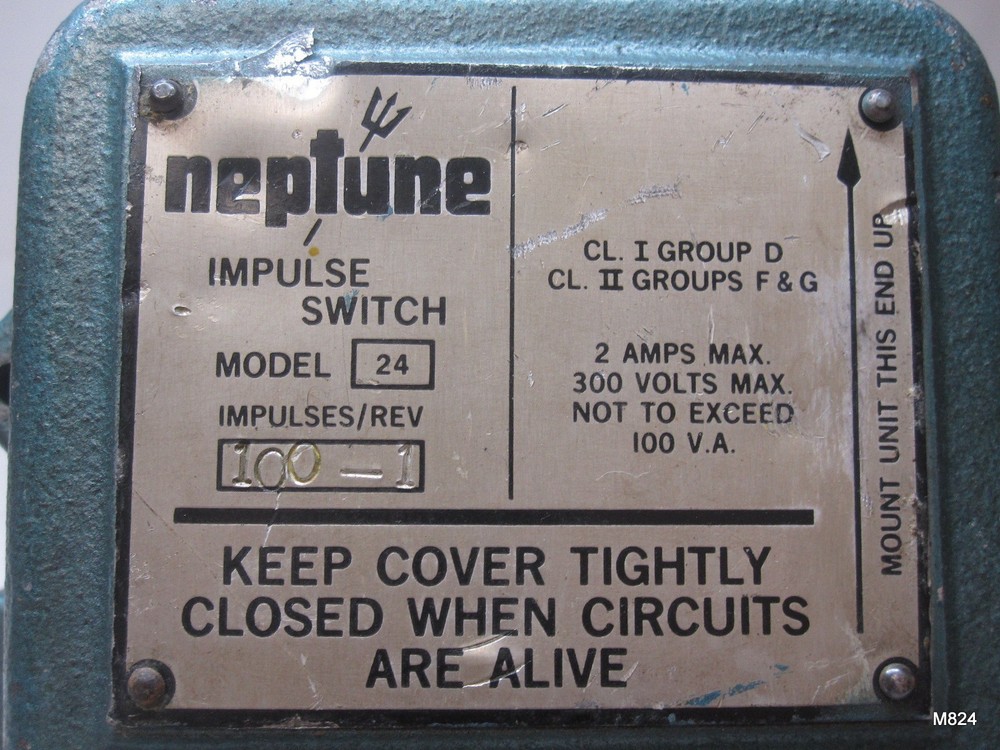 NEPTUNE Impulse Switch [ Model 24 ] IMPULSES/REV 100-1