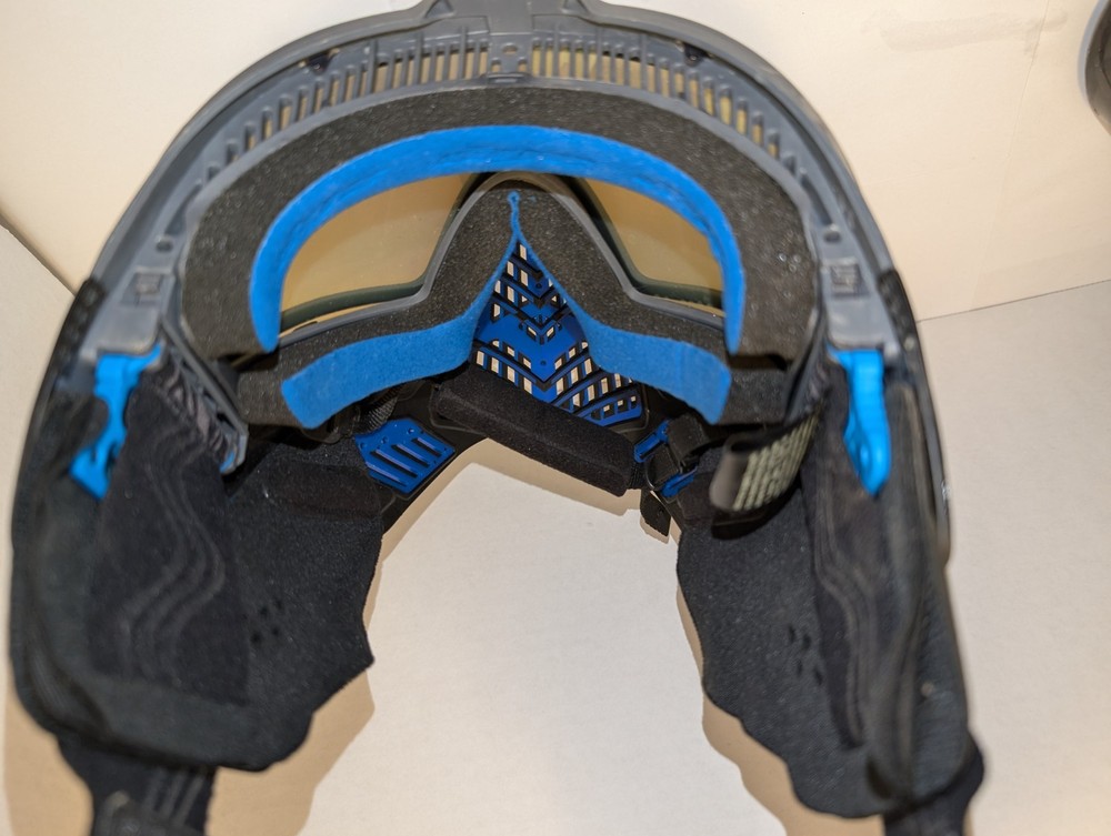 DYE i5 Paintball mask-Goggle Reflective blue