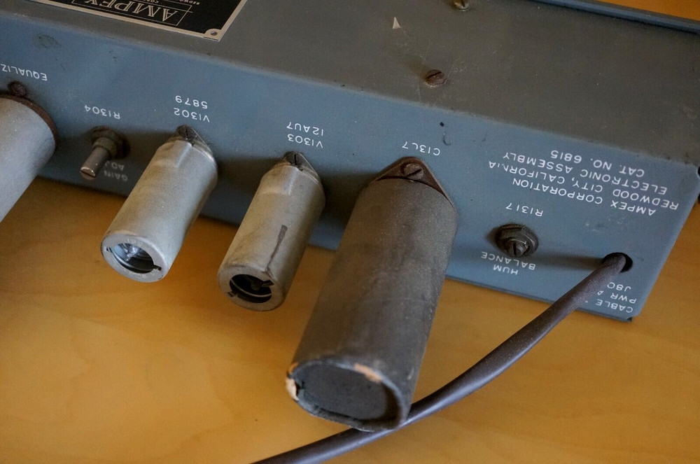 Vintage Ampex Tube Mic Preamp