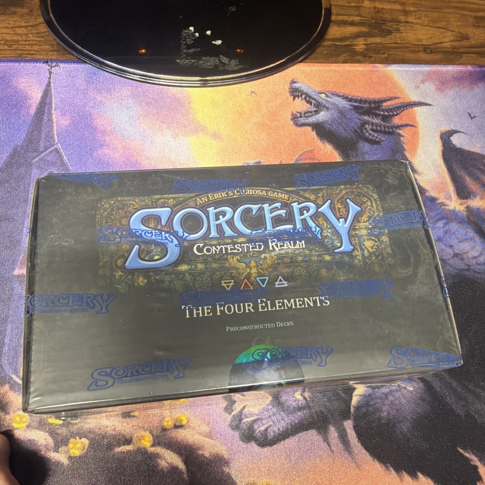 Sorcery Contested Realm ALPHA The Four Elements precon deck box sealed