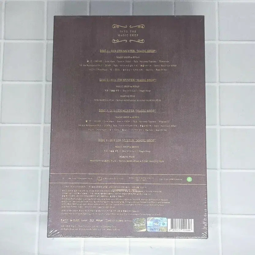 BTS Magic Shop Blu-ray Unopened