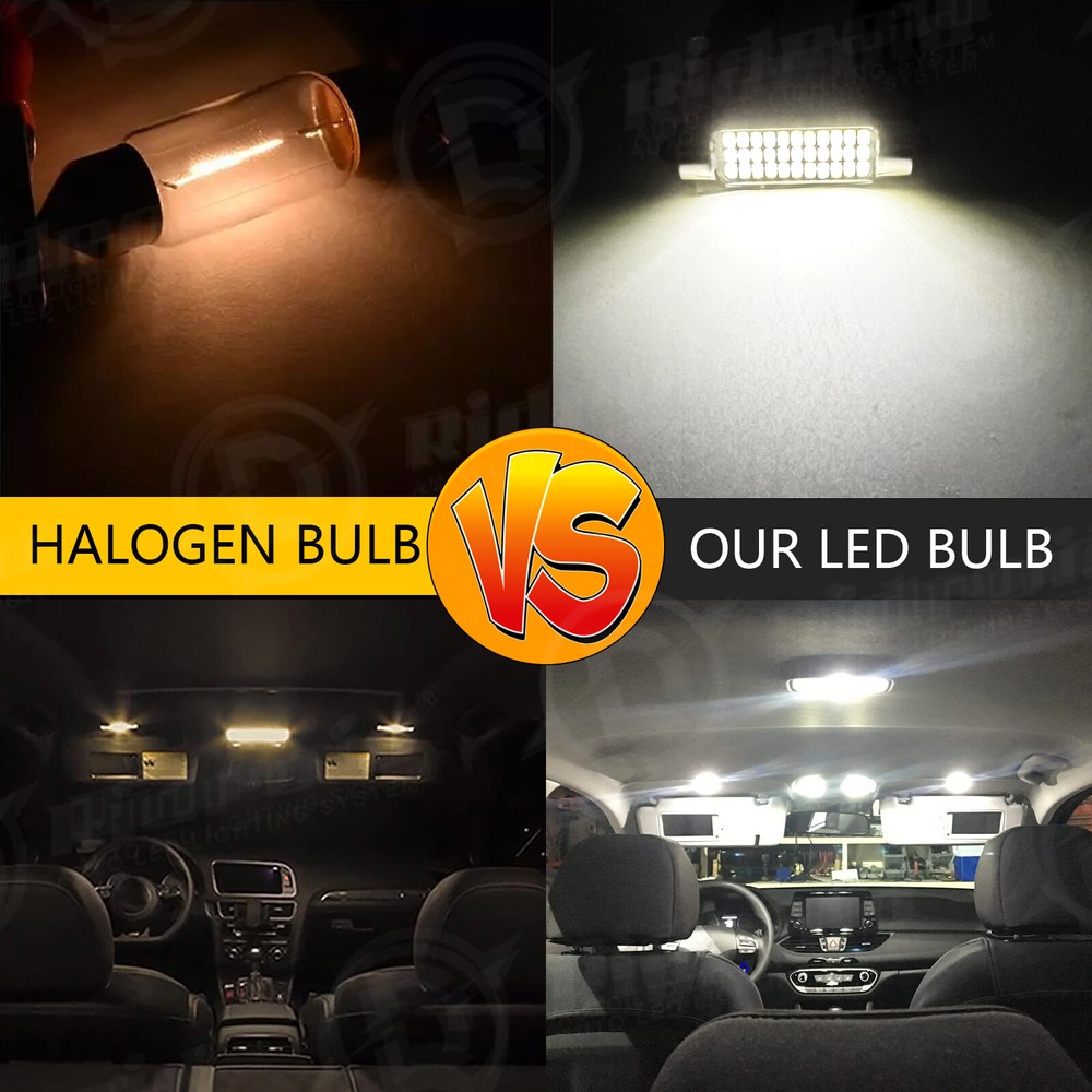 12x Interior LED Lights Bulbs Kit Package for 2009-2018 Dodge Ram 1500 2500 3500