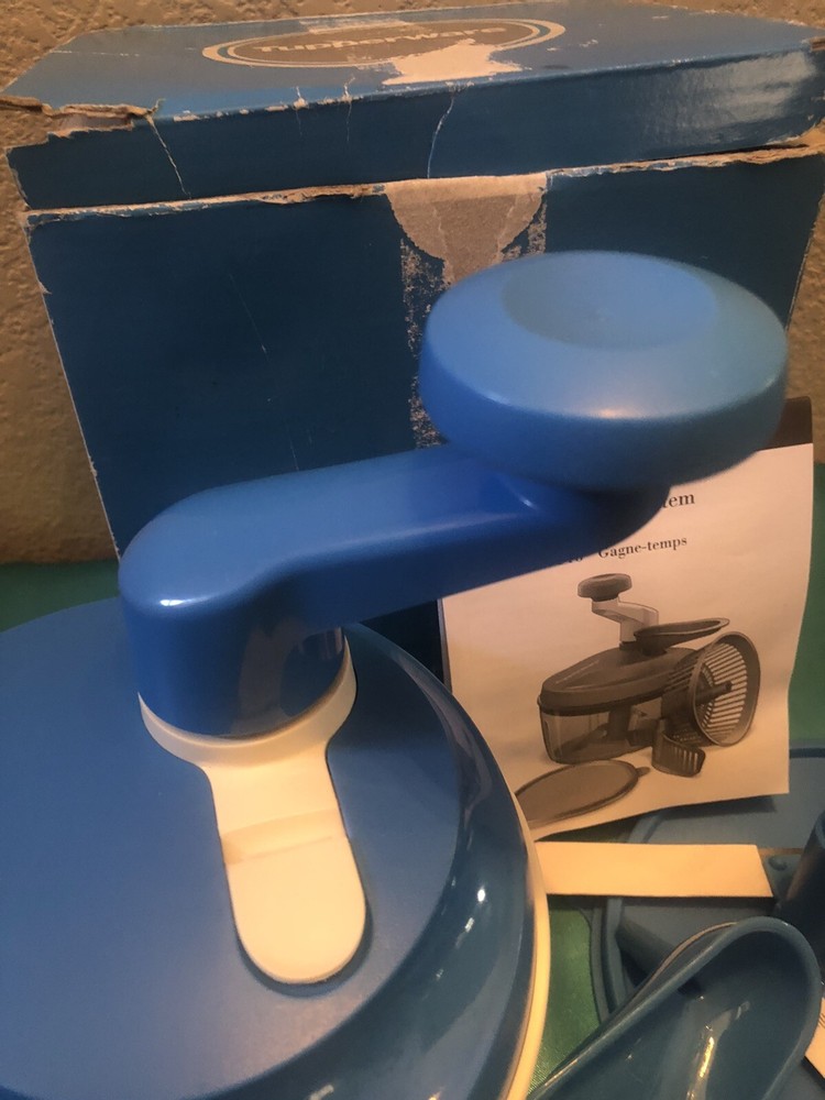 Tupperware Quick Chef Pro System Raindrop color