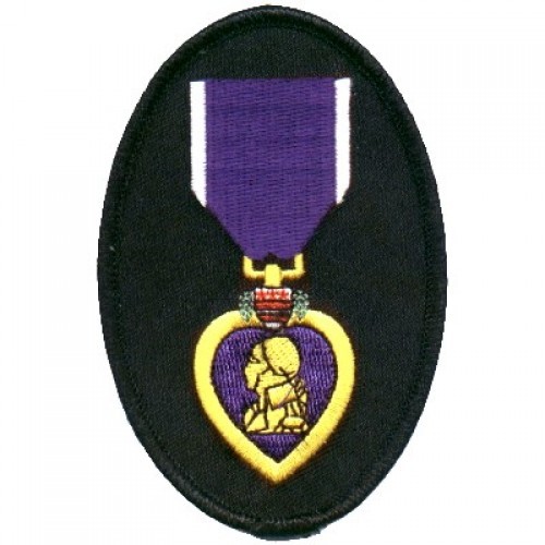 PURPLE HEART PATCH VETERAN MILITARY PATCH