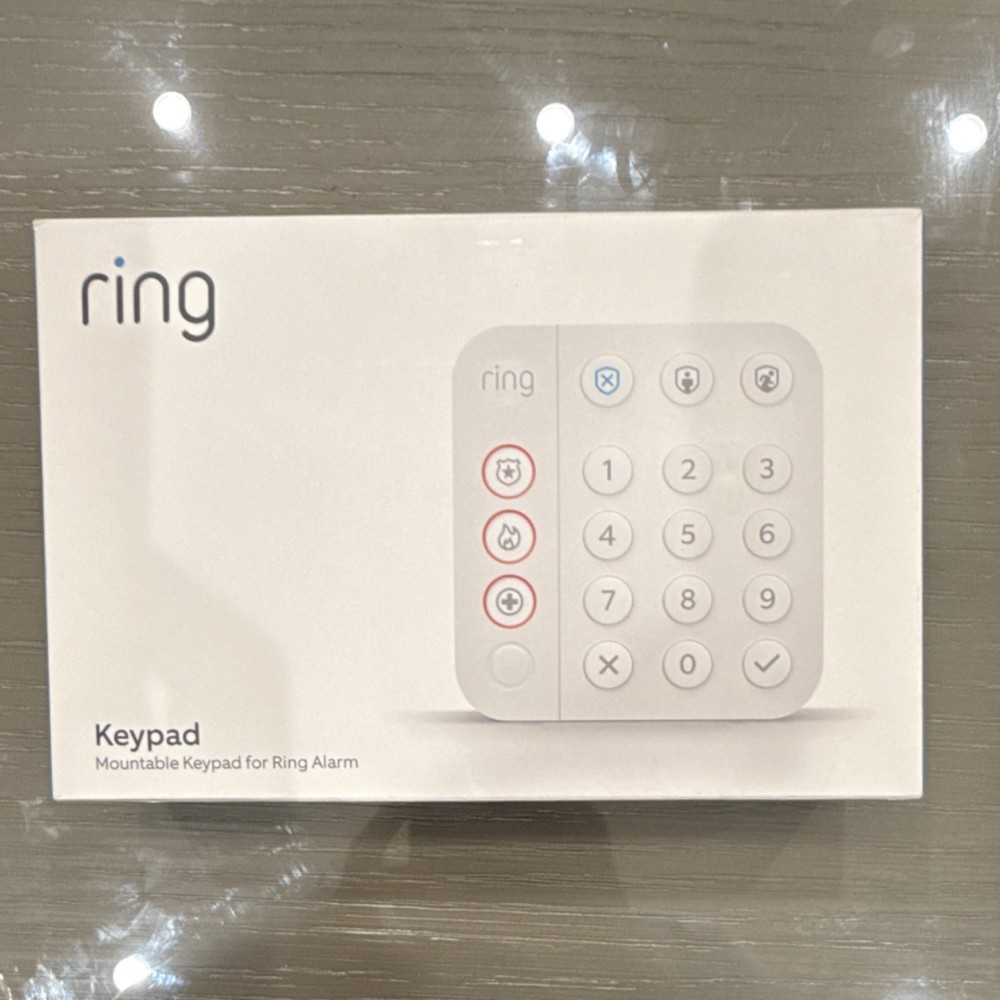 Ring Keypad White Multiple Modes Emergency Response Light Indicator