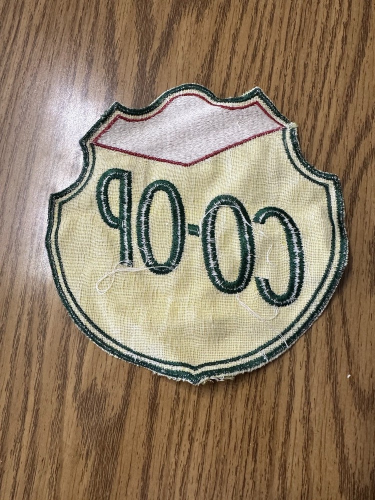 Vintage CO-OP Uniform Patches