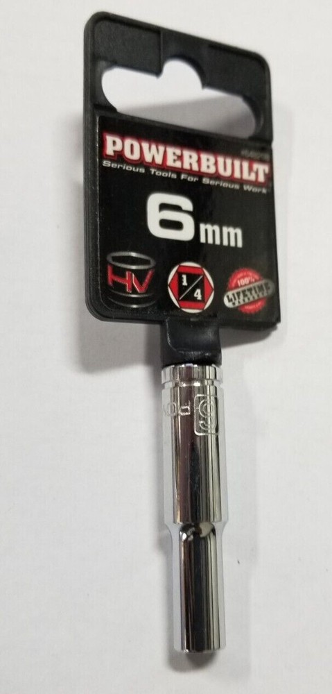 Powerbuilt 6mm Socket 1/4 Drive #648298