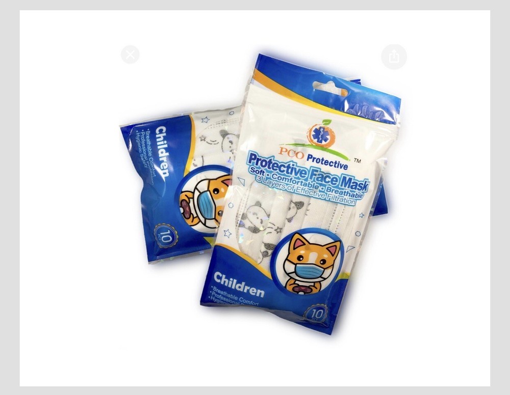 childrens face mask(5pack)