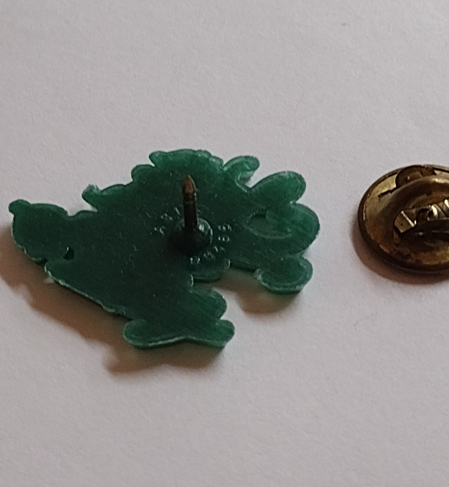 BOISE Small Green Plastic Tack Pin