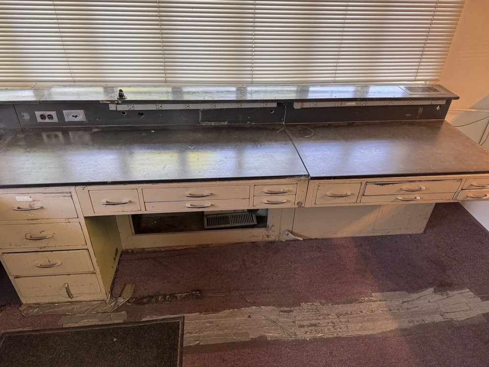 Dental Laboratory Work Benches with Drawers