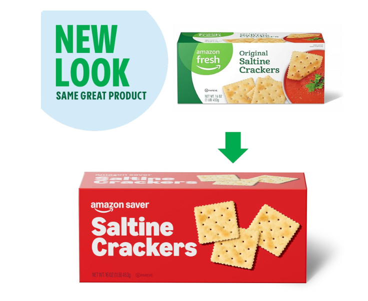 Amazon Saver, Saltine Crackers, 16 Oz