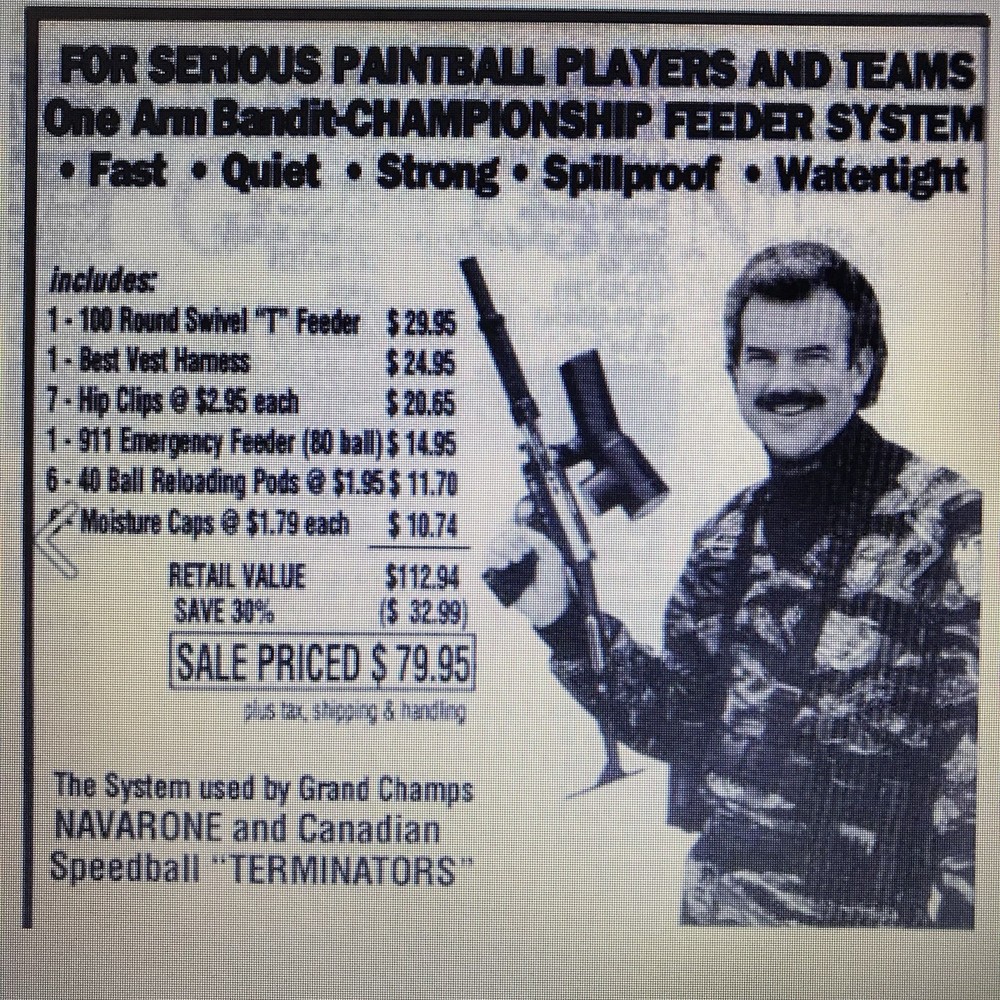 vintage paintball Loader