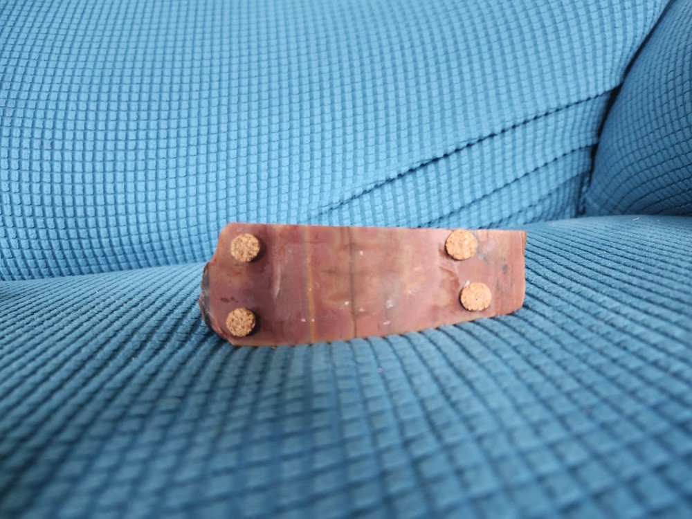 Decorative Jasper Slice On Cork Base