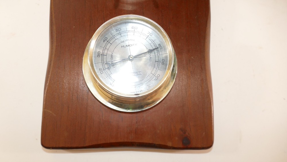 Springfield Weather Station Thermometer, Barometer,Humidity Vertical Wall Mount