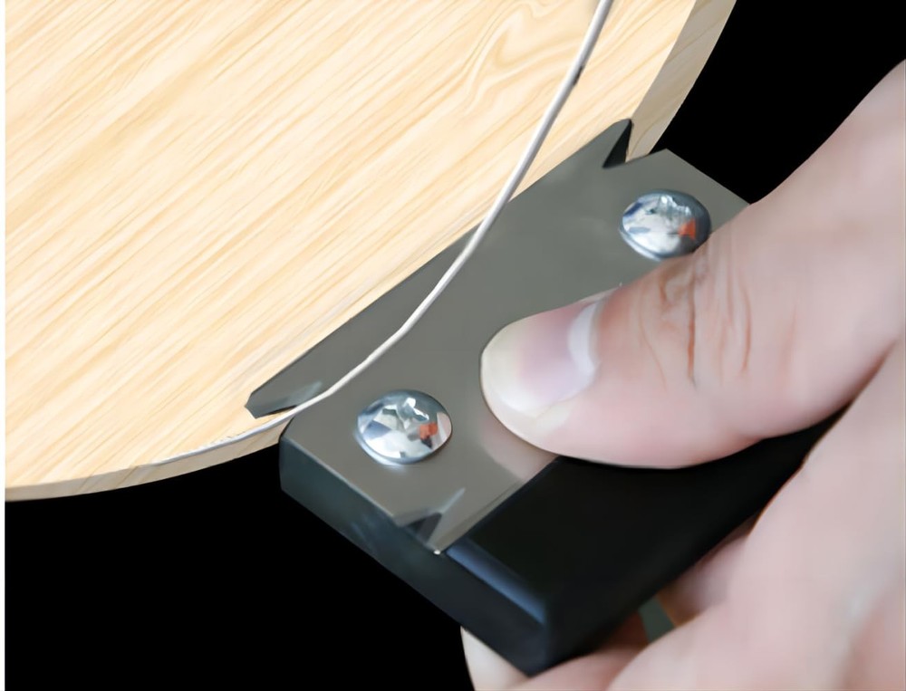 Multi-functional Deburring Tool for PVC, ABS, Melamine & More - Portable Design