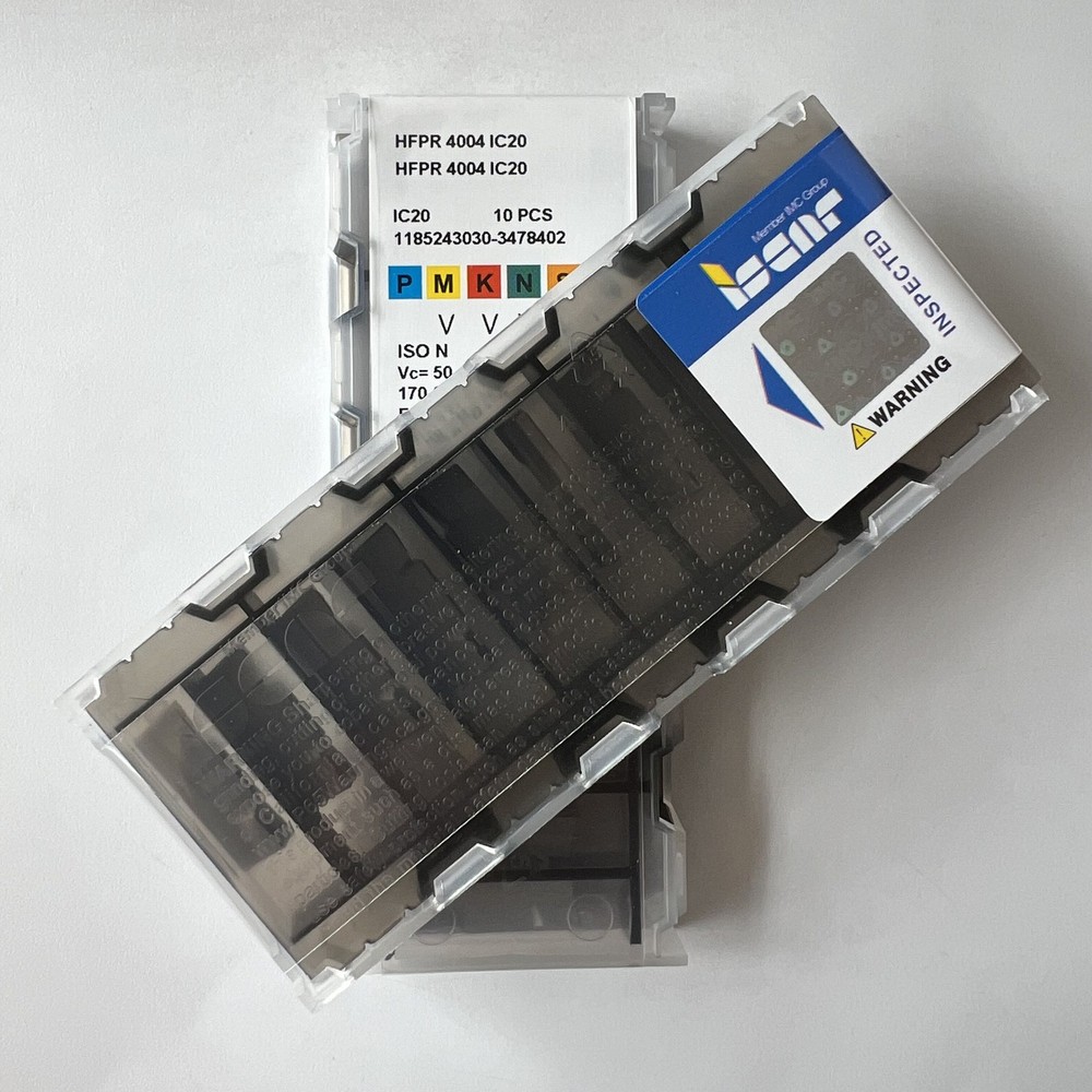 ISCAR / HFPR4004 IC20 / Industrial indexable carbide inserts 10 Pcs