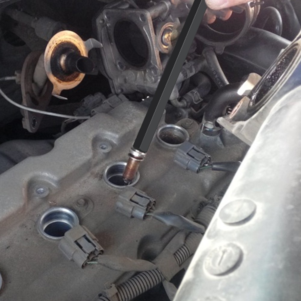 2PCS Spark Plug Broken Removal Tool Left-Hand Thread Screw Durable Tap Extractor