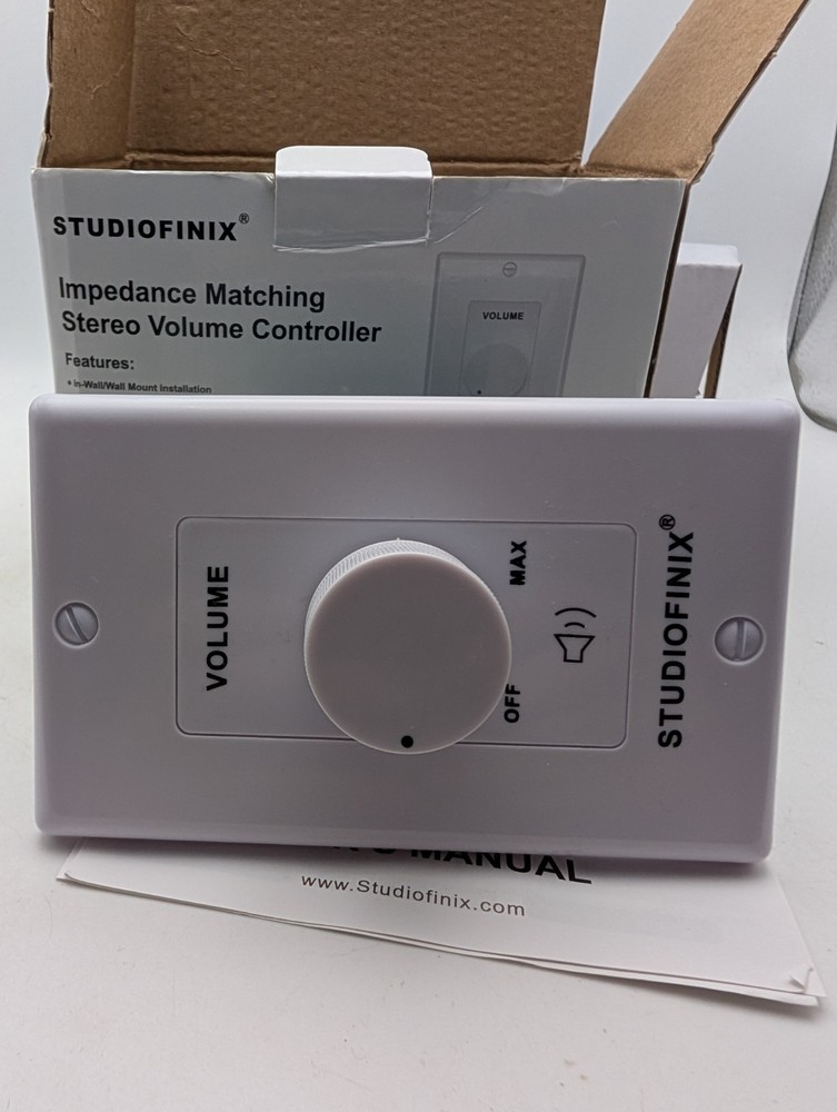 Studiofinix Impedance Matching Stereo Volume Controller ST-VCP-100