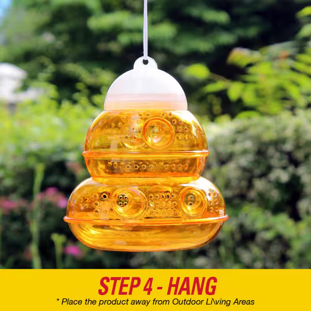 Yellow Jacket and Wasp Traps (6-Pack)