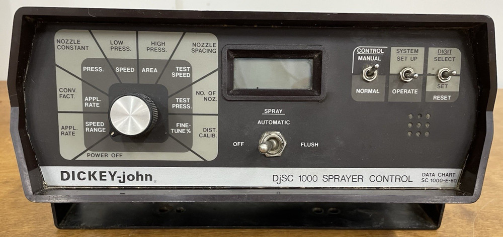 Dickey-John DjSC 1000 Liquid Sprayer Control System w/ Wiring - UNTESTED