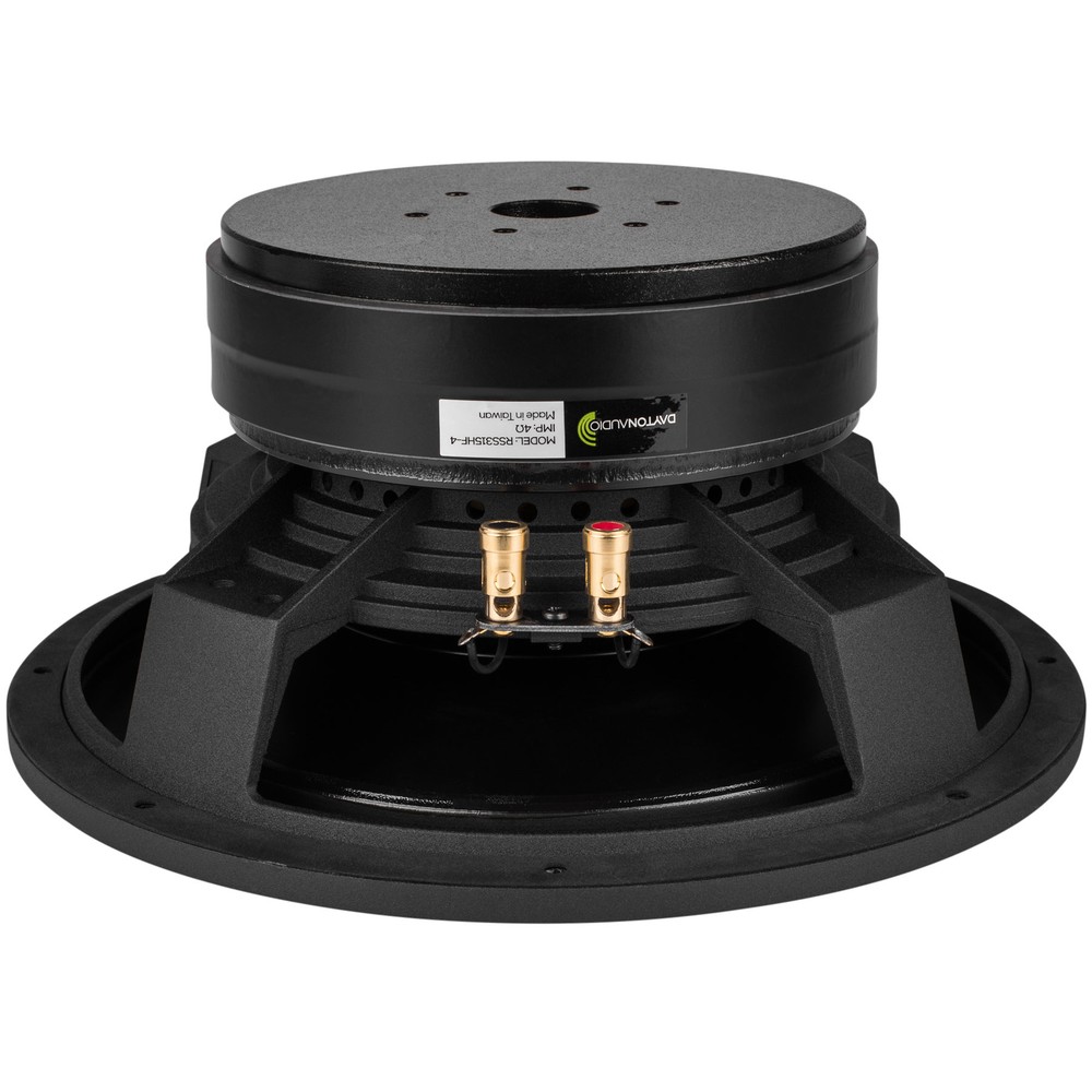 Dayton Audio RSS315HF-4 12" Reference HF Subwoofer 4 Ohm