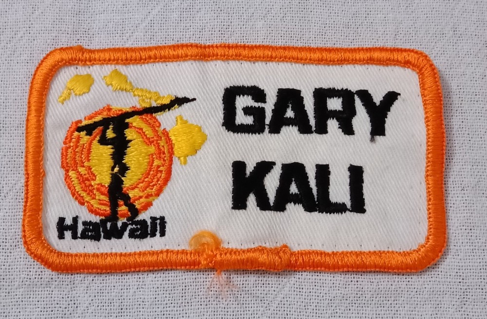 VINTAGE GARY KALI HAWAII SURFER SURFBOARD PATCH